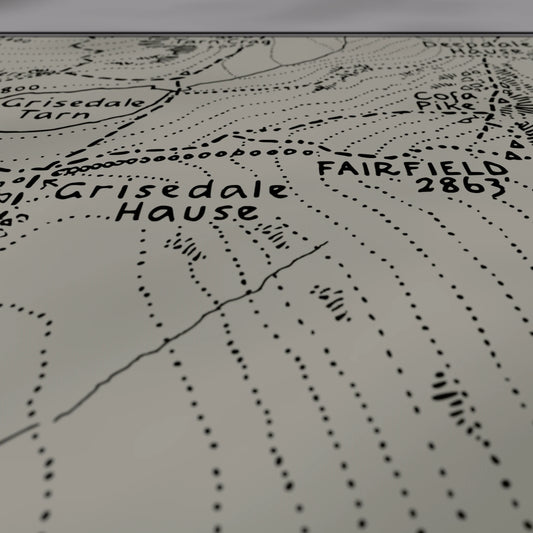 The Fairfield Horseshoe (Ivory & Black) - 21x29.7 cm / 8x12″